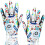 FINGER TEN Kids Golf Gloves Pair for Left and Right Hand(White, Medium) 1