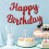 9ft Banner Birthday Boy Blue Holographic 4