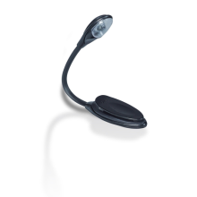 Battery Operated Book Light with LED Flexible Head & Sturdy Clip Reduce Strain