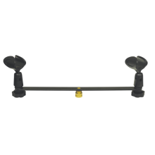 High Quality Microphone Bar Clip for Two Microphones on One Stand
