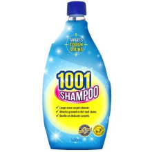 1001 Carpet Cleaner Shampoo 500ml, Targets Tough Stains and Gentle on Carpets