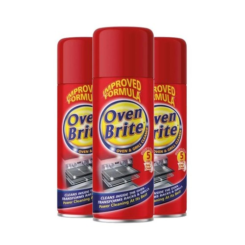 Oven Brite Oven & Grill Cleaner 400ml (3 Pack)