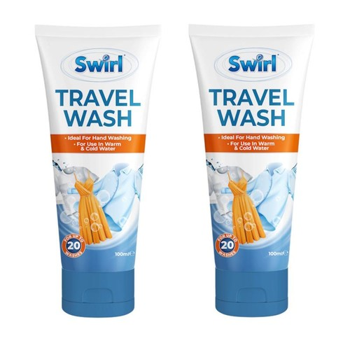 Swirl Travel Wash - 100ml (2-Pack)