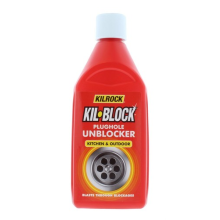 Kilrock Plughole Unblocker -Kitchen & Outdoor 500ml