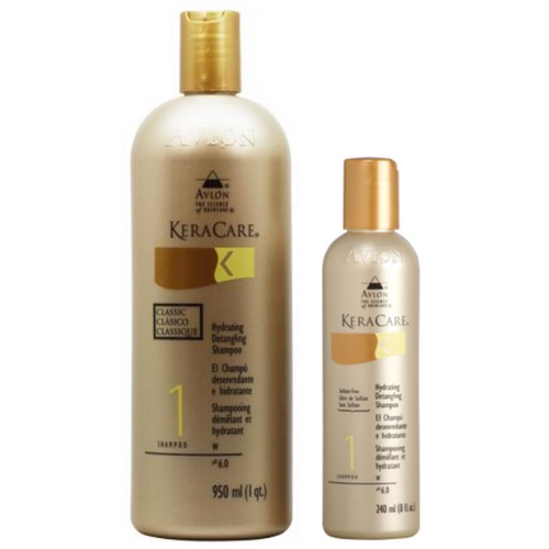 KeraCare Hydrating Detangling Shampoo, Sulfate Free