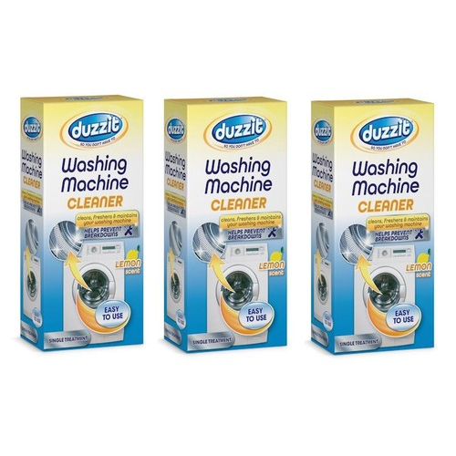 Duzzit Washing Machine Cleaner Citrus Lemon 250ml (3 Pack)