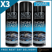 3 x EASY ENGINE START SPRAY 250ML PETROL DIESEL PARAFFIN ENGINES COLD STARTING