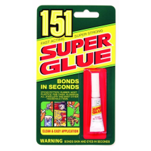 151 Fast Acting Super Strong Glue 3g