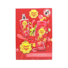 Chupa Chups Pamper Yourself Trio Gift Set (Cherry): Sponge, Body Mist, Bath Gel