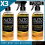 3 x CAR DASHBOARD CLEANER SPRAY 720ML FOR DASHBOARD INTERIOR PLASTIC TRIM NEW 1