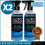 2 x AUTO EXTREME WINDSCREEN GLASS CLEANER SPRAY CAR WINDOW CLEANER 720ML TRIGGER 1