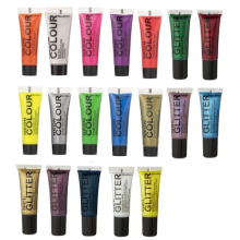 Stargazer Face and Body Paints, Cosmetic Grade, Long Lasting (various)