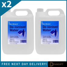 2 x BIRD BRAND DE-IONISED WATER 5L CAR BATTERY STEAM IRON REDUCE CORROSION SCALE