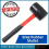RUBBER MALLET HAMMER 32OZ STEEL SHAFT CAMPING RUBBER GRIP TOOLS DIY SOLID CAMP 1