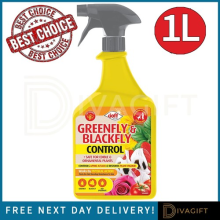 DOFF GREENFLY & BLACKFLY KILLER SPRAY 1L READY TO USE INSECT CONTROL FOR PLANTS