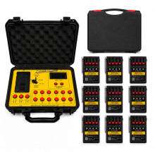 zenda club 36 Channel Wireless Pyrotechnic Shooting System for Fireworks and Pyrotechnic Effects - 6 Receivers 4-Way - Range 500m - 433MHz