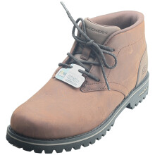 (9) Skechers Quintero Damien Goodyear Mens Boots in Dark Brown
