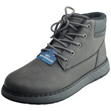 (7) Skechers Garlan Deno Waterproof Mens Boots in Charcoal