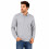 True Face (M, 3 Pack - Plain Assorted) Men's Long Sleeve Plain and Tipped Polo Shirt Top 4