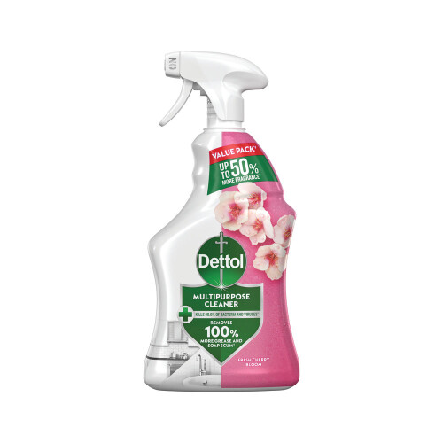 Dettol Dettol Multipurpose Cleaner Spray Cherry Bloom 1L Pack of 6
