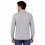 True Face (L, 4 Pack - Plain Assorted) Men's Long Sleeve Plain and Tipped Polo Shirt Top 7
