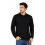 True Face (L, 4 Pack - Plain Assorted) Men's Long Sleeve Plain and Tipped Polo Shirt Top 8