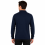 True Face (L, 4 Pack - Plain Assorted) Men's Long Sleeve Plain and Tipped Polo Shirt Top 5