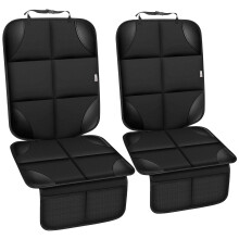 Car Seat Protector for Child Car Seat, Non-Slip Backing No Imprints