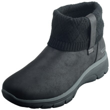 (6) Skechers Easy Going Cool Cozy Weather 4 Womens Boots in Black