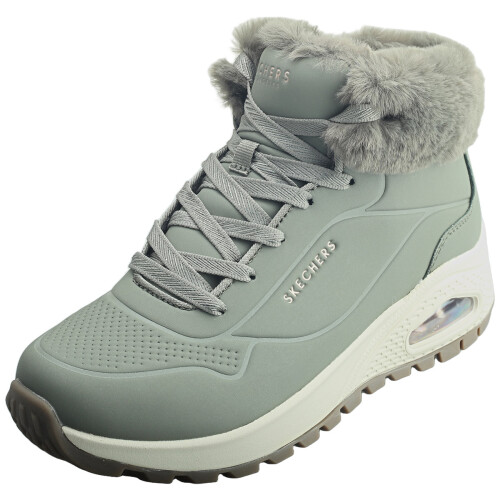 Skechers (5) Skechers Uno Rugged Arctic Avenue Womens Boots in Olive