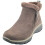 Skechers (5) Skechers Easy Going Cool Zip Womens Boots in Chocolate 1