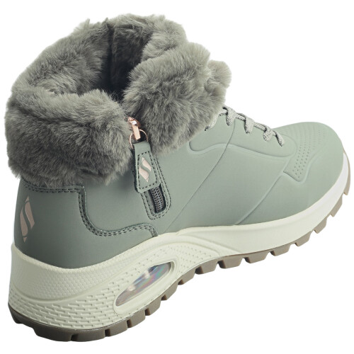 Skechers (5) Skechers Uno Rugged Arctic Avenue Womens Boots in Olive 1