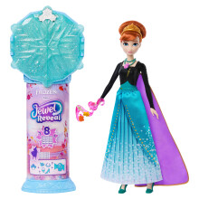 Frozen Anna -nukkesetti sauvalla, koruilla ja asusteilla