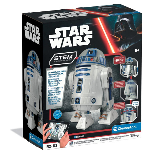 Build Your Own R2-D2 Robot Kit, 80 Pieces, App-Controlled 1