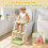Potty Training Toilet Seat, Upgraded 2 in 1 with Stable Triangle Structure 4