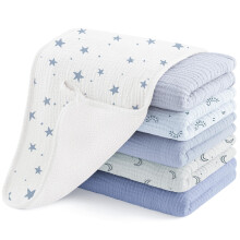 Susurration Muslin Cloths for Baby, Soft Baby Muslin Squares Cloths for Newborn Boy and Girl, Breathable and Extremely Absorbent Baby Muslin Burp Clo