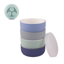Elk and Friends Kids/Toddler Porcelain Suction Bowls + Lids | 4pk