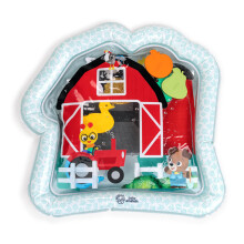 Baby Einstein Farm Explorers Cal's Sensory Barn Tummy Time Water Mat, Ages 0-36 Months