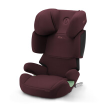 CBX by CYBEX Solution Xi-Fix Plus child car seat, for cars with ISOFIX, for children aged approx. 3 - 12 years (100 - 150 cm), approx. 15-50 kg, Red