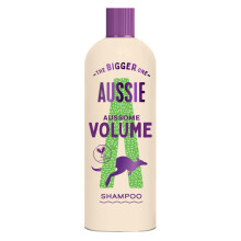 Aussie Aussome Volume Shampoo 600ml, Volume-Boosting Formula for Fine, Flat Hair, Infused with Australian White Strawberry Extract, Vegan and Cruelty