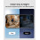 youkey Indoor Camera with Magnetic Folding Mount,2K Plug-in Security Camera 4