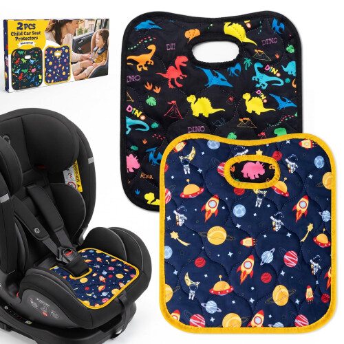2 Pcs Potty Training Car Seat Protector Waterproof Liner for Toddlers
