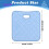 2 Pcs Potty Training Car Seat Protector for Child Seats (Black, Sky Blue) 2