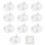 10 Pcs Plug Socket Covers UK, Child Safety Plug Socket Covers UK 1