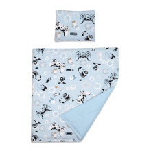 Baby Comfort 2 Piece Baby Kids Bedding Set 80x70 cm Duvet Cover & Pillowcase 12M+ (Games)