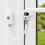Home Secure Window Cable Restrictor Lock with Hidden Handle Bracket. Child & Pet Safety Security Window Opening Limiter 1