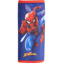 Marvel Spiderman Seat Belt Cover Single Car Soft Cushion Padded Protects Safety Belts Spiderman Superheroes, rot