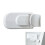 Mamas & Papas 2 Pack Cot Fitted Sheets, White (127x63x17cm) 1