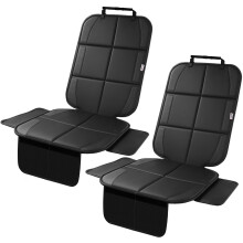 Meolsaek Car Seat Protector for Child Car Seat,Car Seat Cover(2 pc-Black)