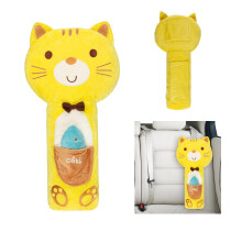 Car Seat Belt Cover for Kids Soft Comfort Seat Belt Shoulder Pad Safety Shoulder Strap Cushion Shoulder Protector Travel Pillow Head Neck Support Uni